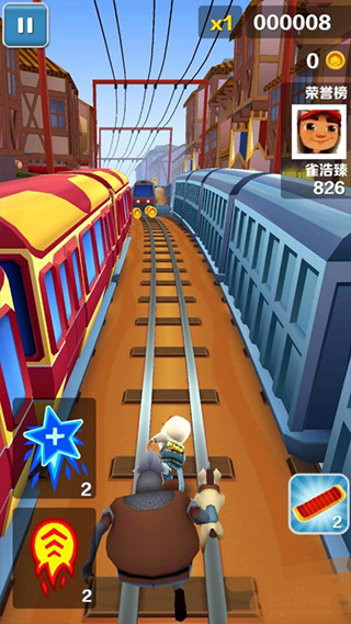 地铁跑酷国际版中文版(Subway Surf)4